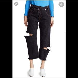 Monse Broken Leg Denim Jeans